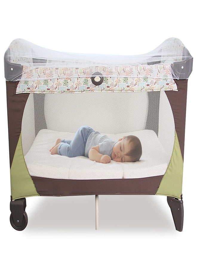 Coldwind Baby Mosquito Net for Stroller, Reusable Bug Net for Stroller, Playards, Pack N Plays and Portable Mini Crib, Portable & Durable Baby Insect Netting, White - Image 2